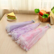 Food table table cover cover fly cover food anti-folding rectangular large cover umbrella household