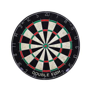 双鱼飞镖盘靶专业比赛酒吧家用室内休闲竞技剑麻飞标套装18寸大号