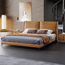 1 5 m single bed modern minimalist creative master bedroom double bed Nordic bedroom small apartment modern minimalist bed