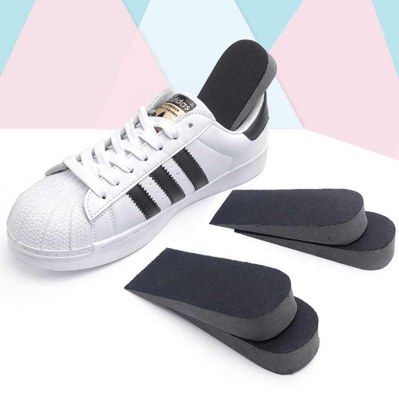 Heightening insole male Xue's modest inner heightening insole half padded woman not tired feet comfortable elastic super high heightening cushion
