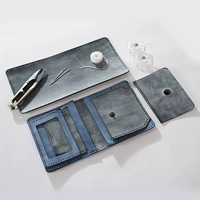 Черный синий набор материалов