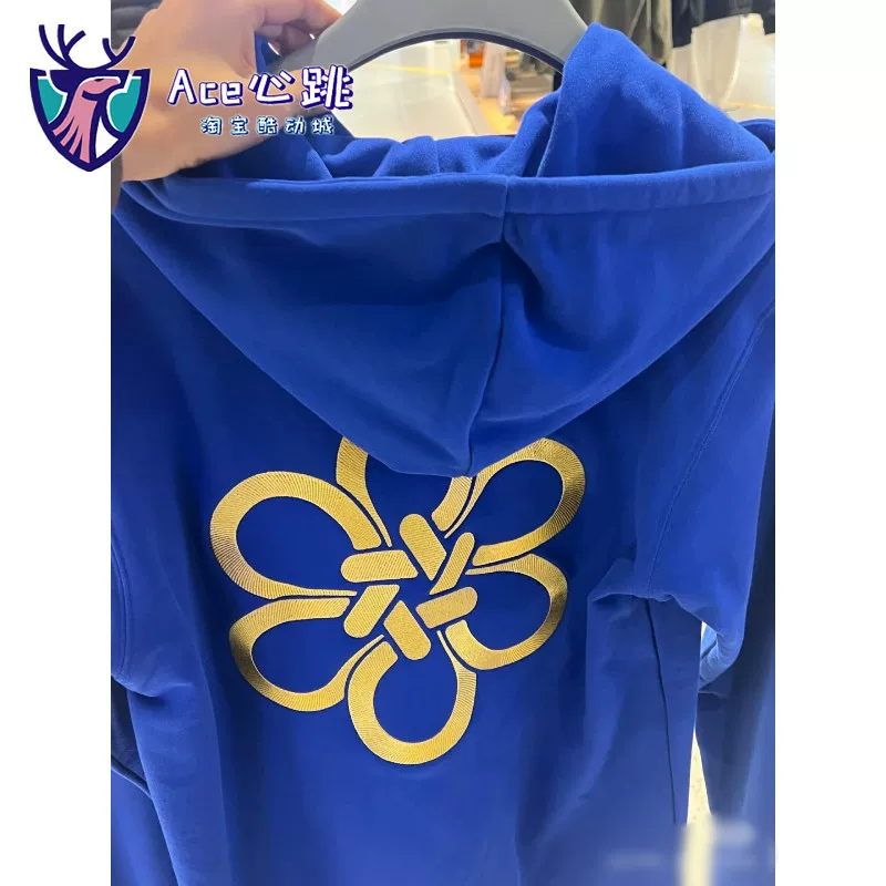 Худи с капюшоном Adidas/Clover Real Madrid RMCF, повседневная кофта, синий JZ2237