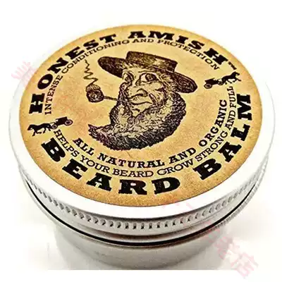 Honest Amish Beard Balm Leave-in Conditioner