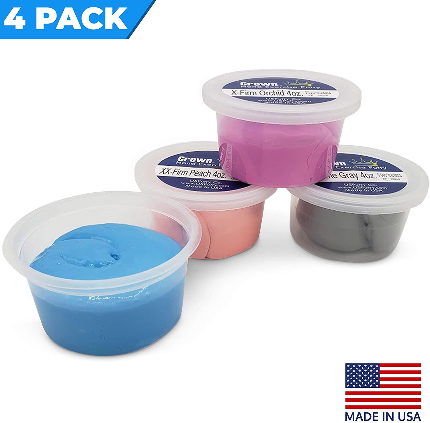 Spot Crown Exercise Putty High Resistant Handle Enhanc4 4OZ-Ta