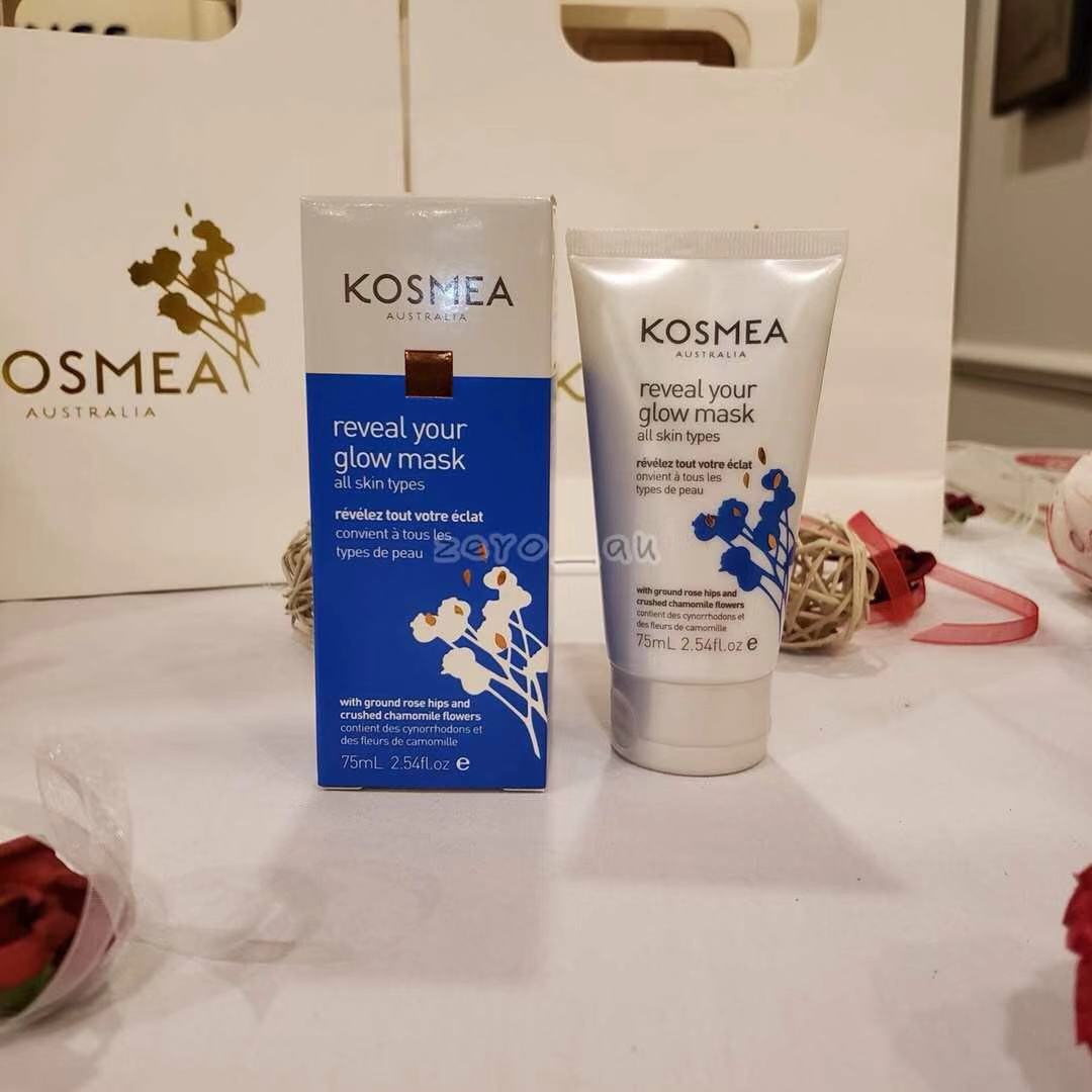 Úc Kosmea Exfoliating Scrub Moisturising Cleansing Pore Refining Cải thiện Blackhead Flash Mask 75ml tẩy da chết tốt