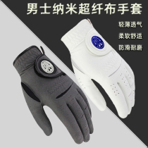 Golf Gloves Men Imports Nano Ultra Slim Slim Slim Gants Slim BREATHABLE ANTI-SLIP WASHABLE