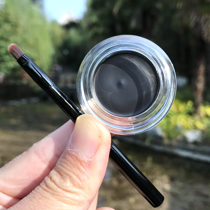 Professional eyeliner waterproof not smudged drama stage makeup makeup artist special alpha brown black eyeliner