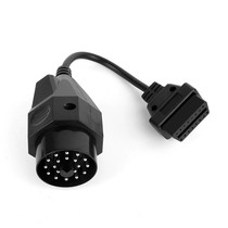  BMW OBD2 diagnostic extension cable adapter round head 20-pin to 16-pin BMW special