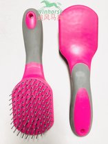 Horse hair brush round head horse comb massage point bead horse comb horse long hair brush horse mane comb horse cleaning and grooming