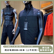 North American Workwear Goods Reversible Autumn and Winter Mens High Quality Outdoor Leisure Work Stand Collar Cotton Vest