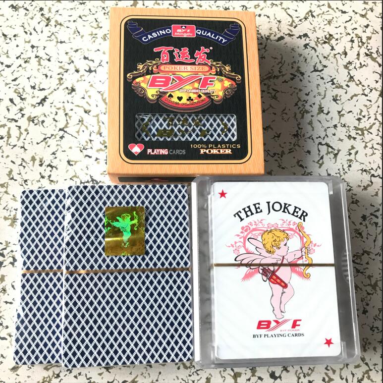 Shuttle Ha Special Poker Large Bee Plastic Playing Cards 8-King Bifacial Frosted Waterproof Double Vice without 2-7-Taobao