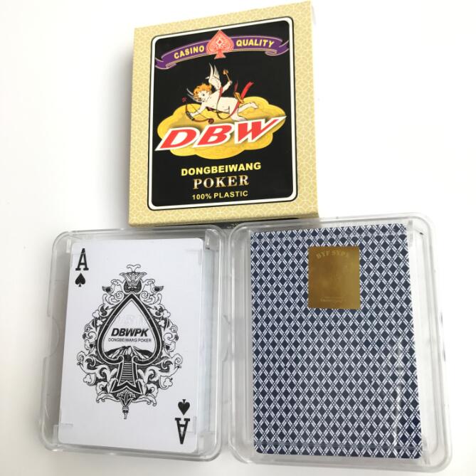 Big bee filling hole plastic poker Northeast filling big hole special 26 pieces of 9-A kicking hole pass 5 pieces of PVC waterproof