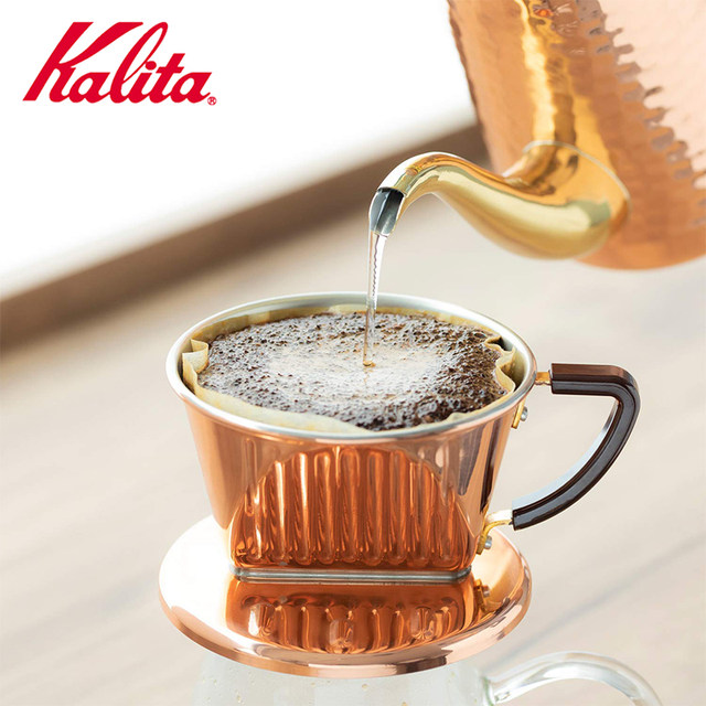 Kalita ກາເຟເຮັດດ້ວຍມື ນຳເຂົ້າຈາກປະເທດຍີ່ປຸ່ນ 101/102/ກະດາດກອງຟອກຟອກຮູບພັດລົມ ມີຢູ່ໃນສະຕ໋ອກ