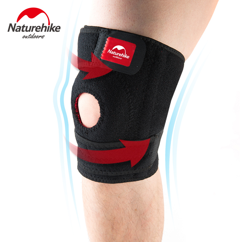 Naturehike-NH Outdoor Mountaineering Knee Pads Sports knee pads with spring-reinforced knee pads