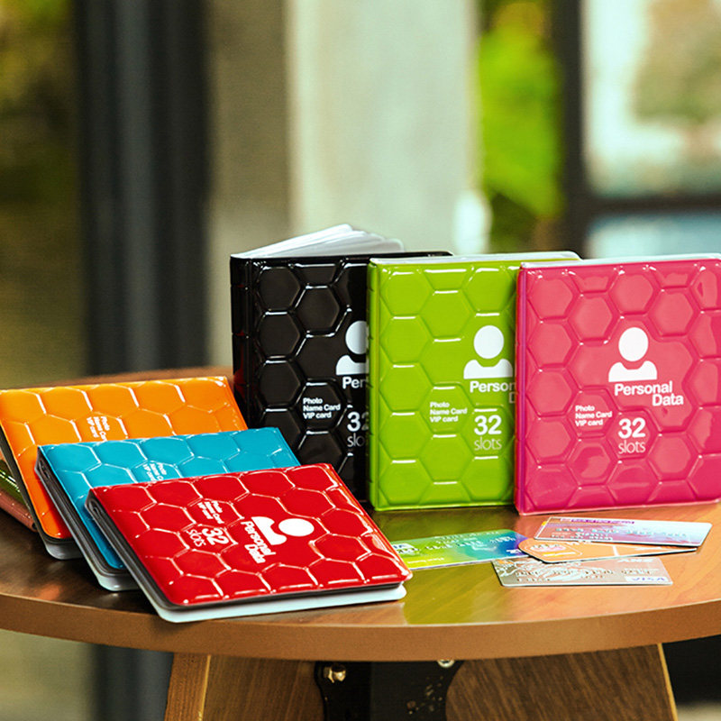 Travel out Beehive Shape 32 64 card pack Candy color profile storage ticket bag