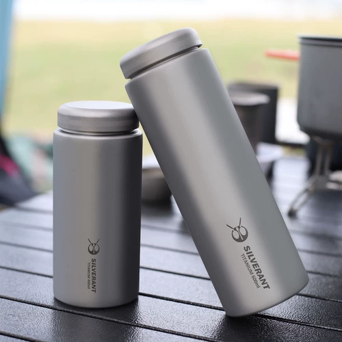 Слюнявчик, портативный сверхлегкий чайник со стаканом, спортивный экологичный чай для путешествий, чайная чашка, широкое горлышко