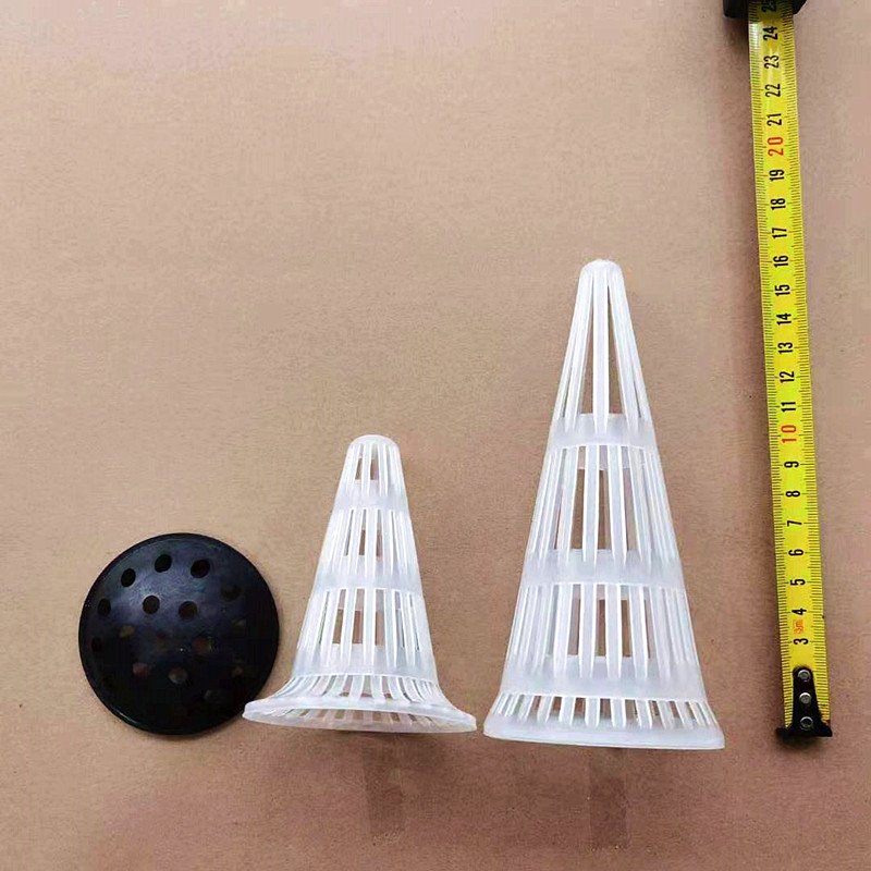 Water guide drain cover plastic purple sand orchid flowerpot cone drain net flowerpot drain drain cover