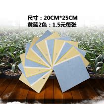 Double-sided sticky insect board booby insect patch board sticky strong time-sensitive long farm field Orchard orchid shed Special