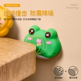 Силиконовая дверная ручка, дверной стопор для предотвращения столкновений, задняя накладка для предотвращения столкновений, входная дверь, присоска, дверной стопор без перфоратора, новый артефакт