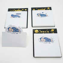 Honeybee dad beepapa I Foventron say Buddhist sign cute cartoon non-stick n convenience post