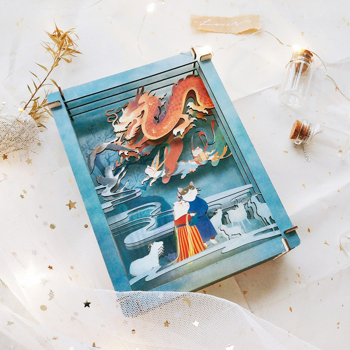 Honeybee Daddy Paper Rooms Dream China Wind Illustrations Melon A Few Ladreams Don Paintings Cat Stereopainting Birthday Gifts Send Bestie