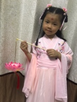 Lotus Light Cage Hand Pink Yuanxiao Lotus Flowers Light Hanfu Photo Dance Photography Props Lotus Lamp Silk Flowers Flowers