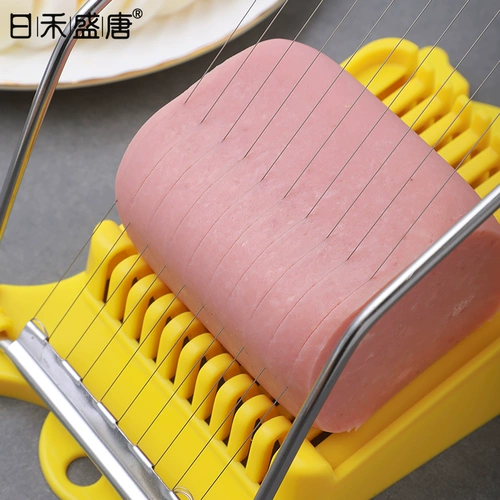 Банановая слайсерская хэм -колбаса клип -дивизии фруктовые фруктовые