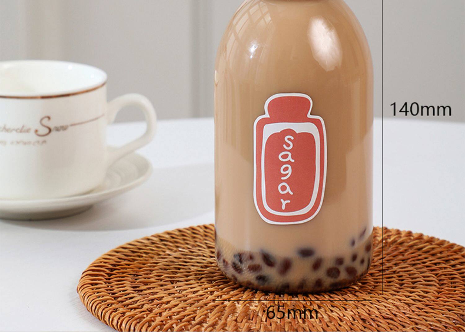 Одноразовая чайная чашка, бутылка, пакет, популярно в интернете 