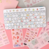 Оригинальная милая свежая наклейка, детские мультяшные наклейки, планировщик