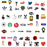 Наклейка, водостойкий трендовый чехол для телефона, наклейки, с печатью вашего логотипа, европейский стиль