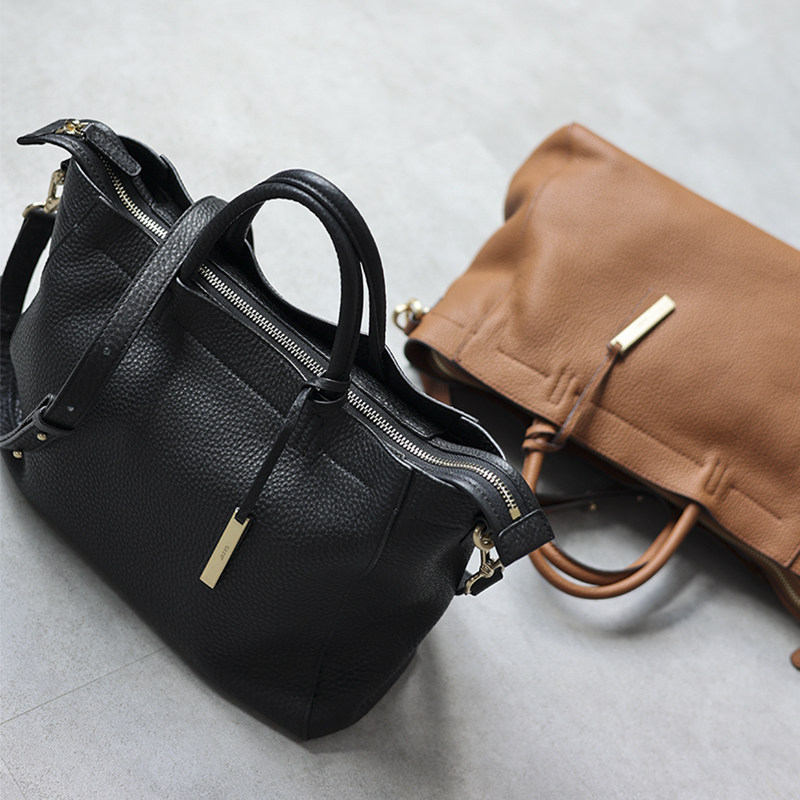 Slowly like you to show your temperament commute bag good leather is enough to witness a lifetime genuine leather bag