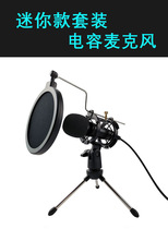 Mobile Phone Live Conference Microphone Singing Capacitive Mic for All K Song main Podcast Computer Recording Android Apple