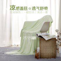 Two babies summer bamboo fiber belly blanket newborn baby breathable air conditioning room ice silk carpet Bamboo carpet