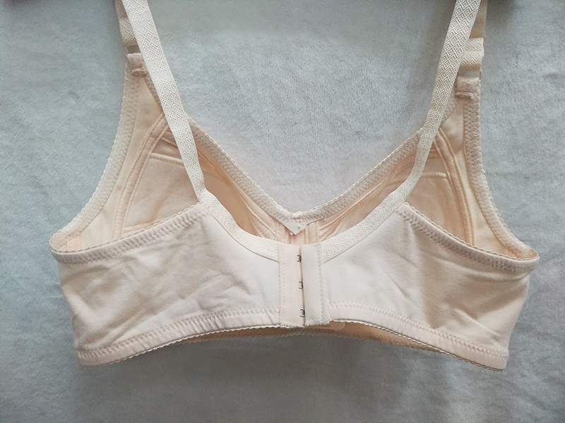 Zhenmeng 702 trung niên và cũ thép vòng mỏng khóa thể thao vest cotton cotton cotton kích thước lớn đồ lót mẹ áo lót dây