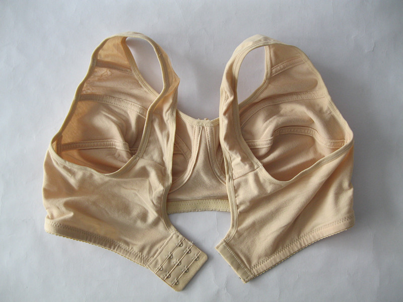 Zhenmen cộng với phân bón để tăng áo ngực trung niên đồ lót cotton kích thước lớn mà không có vòng thép mẹ béo áo ngực nữ