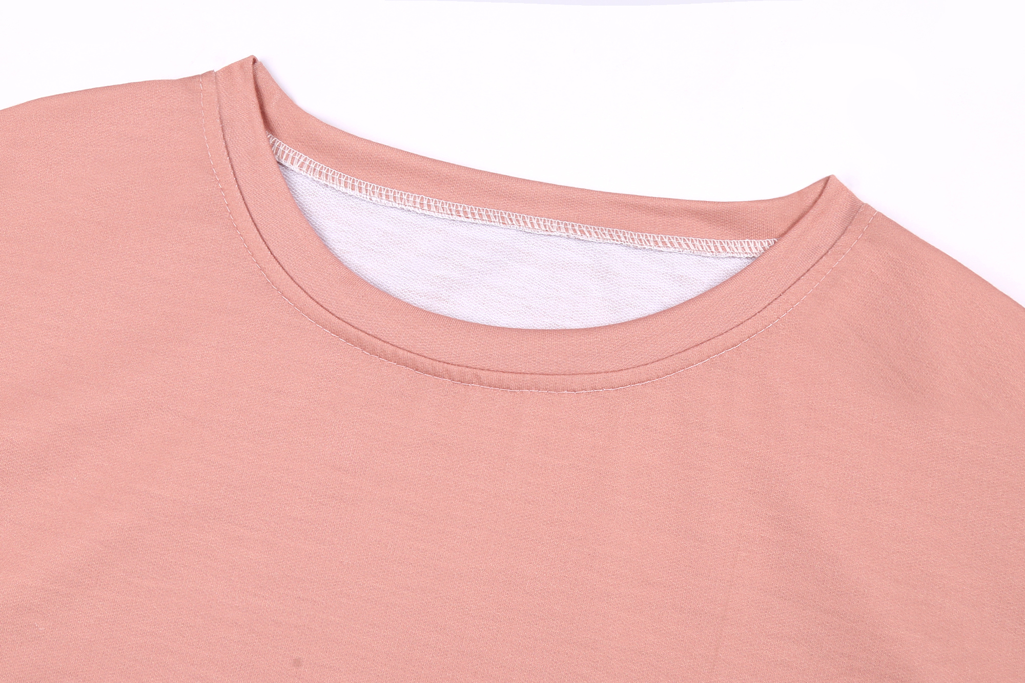 women's printed tie-dye gradient long-sleeved round neck T-shirt sweater NSYF1843