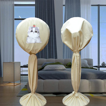 Vertical fan cover dust cover Household floor-standing electric fan storage bag round increase the overall package Emmett
