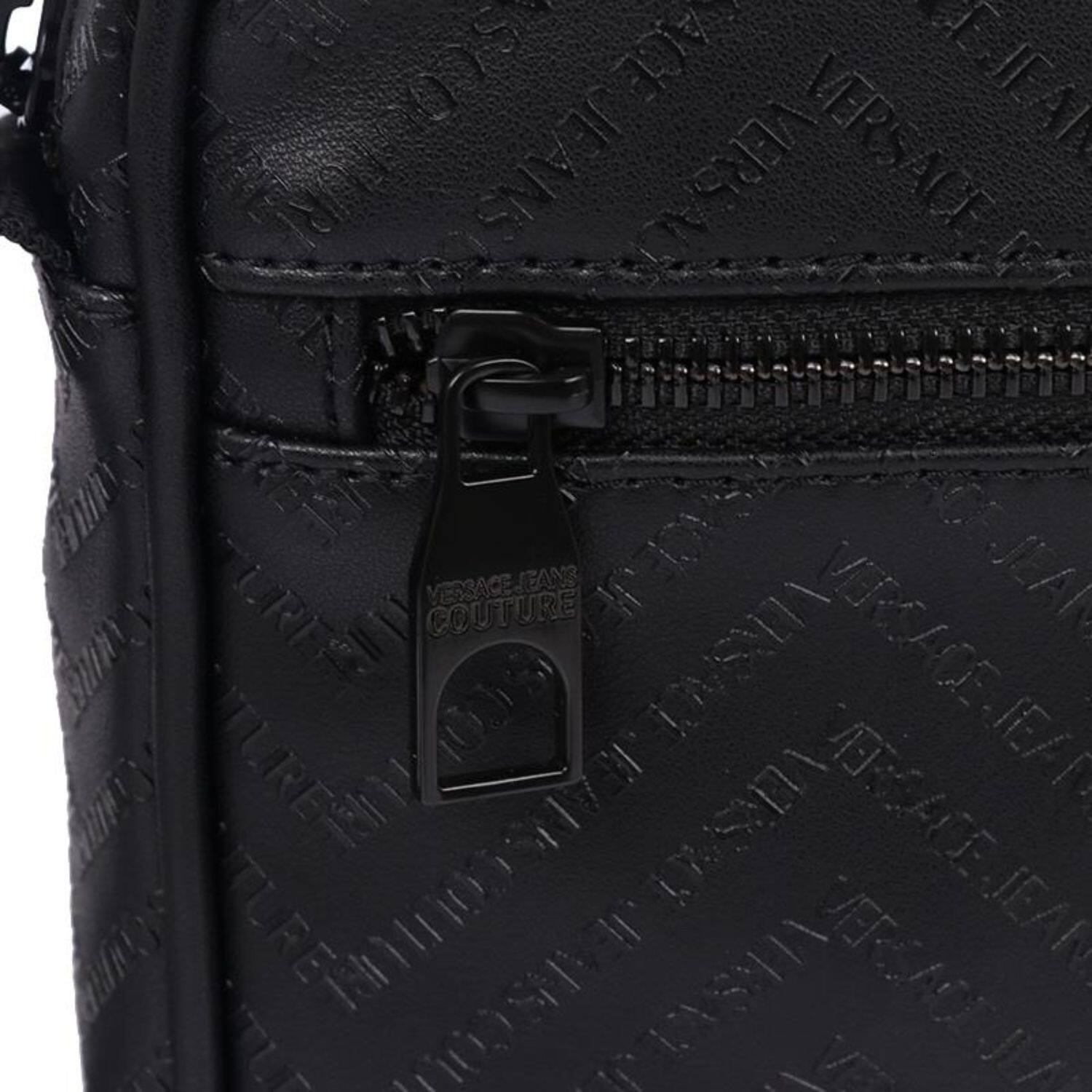сумка versace jeans couture男士黑色单肩斜挎包 300154