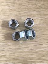 4 Grade 8 Hexagon galvanized Nut Nut Screw cap M3M4MM5M10M12M14M16M20*1 25*1 5