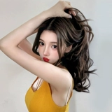 Кудрявое невидимое наращивание волос, волнистый парик, придает объем