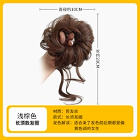 Круг с длинной бородой (светло -коричневый)