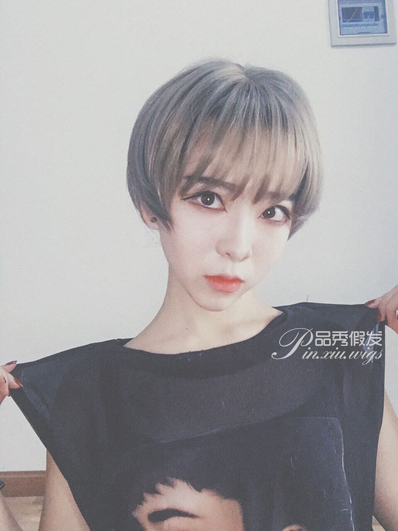 Perruque cheveux raides Court - Ref 2613368 Image 11