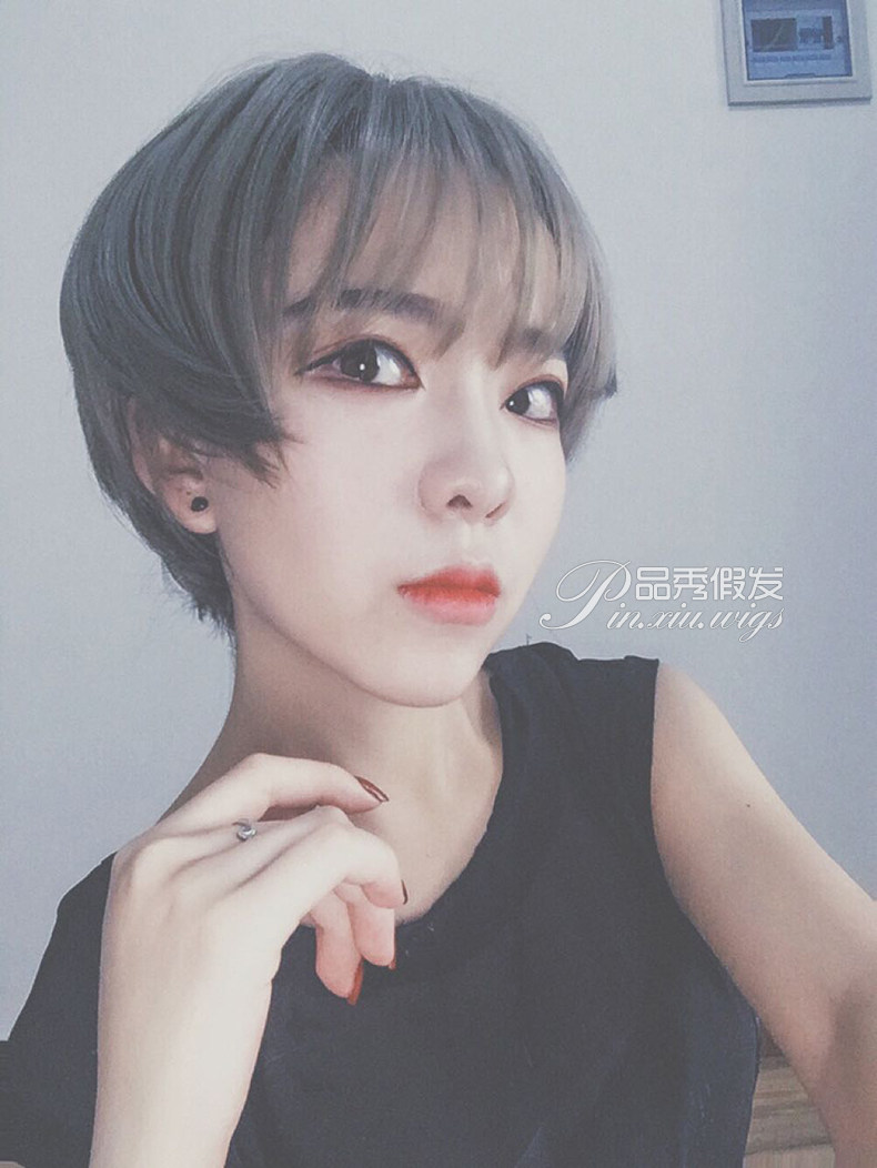 Perruque cheveux raides Court - Ref 2613368 Image 10