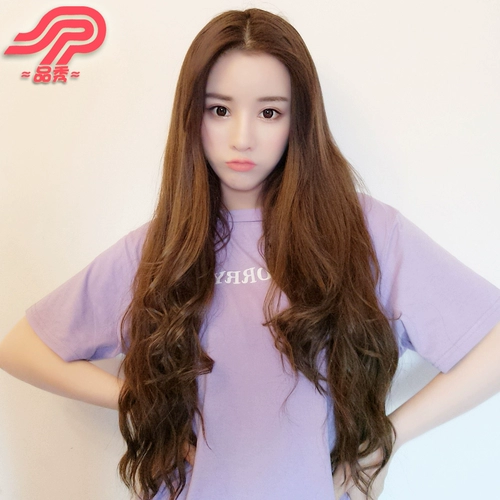 Утилизация длинные вьющиеся волосы фальшивые фейерверки вьющиеся кукурузные скручивание невидимые короткие волосы длинные волосы длинные волосы, шесть клипов волосы