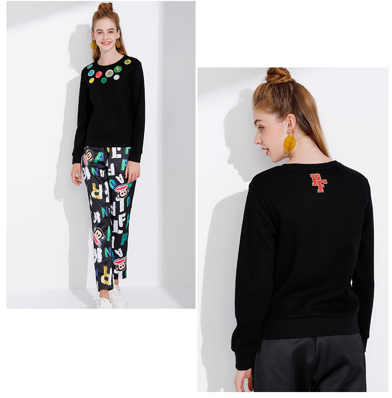 Sweatshirt femme PAUL SINGE FRANC GRANDE BOUCHE - Ref 3216627 Image 35