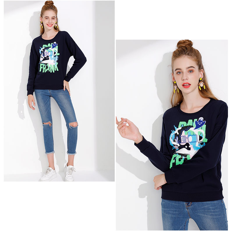 Sweatshirt femme PAUL SINGE FRANC GRANDE BOUCHE - Ref 3216627 Image 29