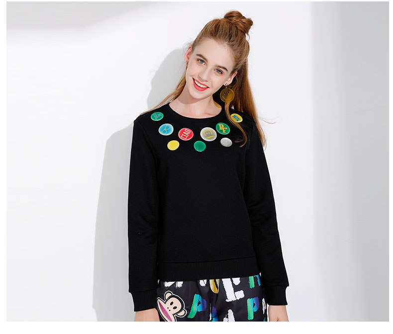 Sweatshirt femme PAUL SINGE FRANC GRANDE BOUCHE - Ref 3216627 Image 36