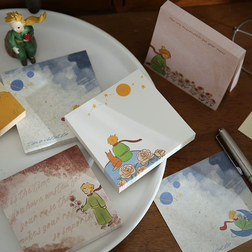 小日子不翻篇 Планетарная заметка с розой в составе, наклейка, планировщик