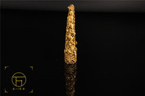 Wanbaode Forbidden City Qing Palace Emperor Emperor Finger Armor Hand-made Filament Inlaid Cui Craft