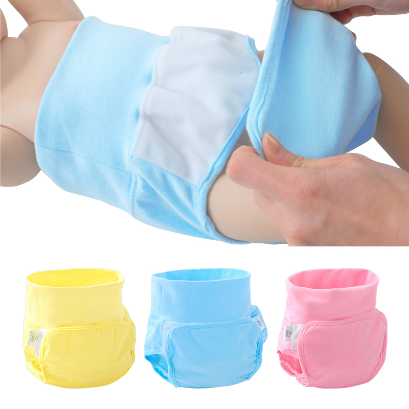 Newborn Baby Diaper Pocket Pure Cotton Waterproof Washable Baby Meszie Diaper Fixed Training Pants Mesh Breathable Mesh Pocket